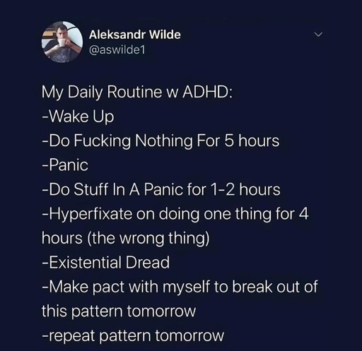 What's your daily routine?