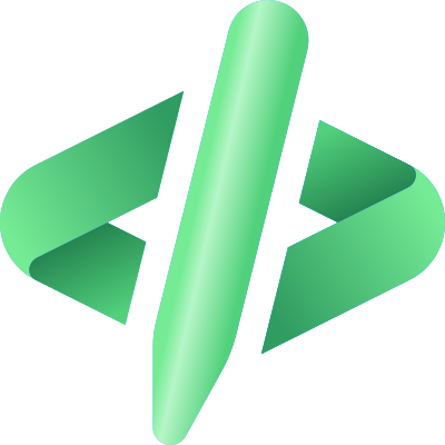 The logo of MS-edit