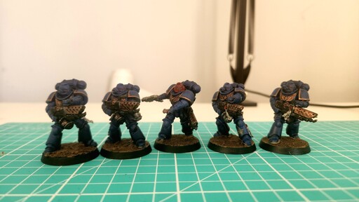 I painted my first unit a few weeks ago!